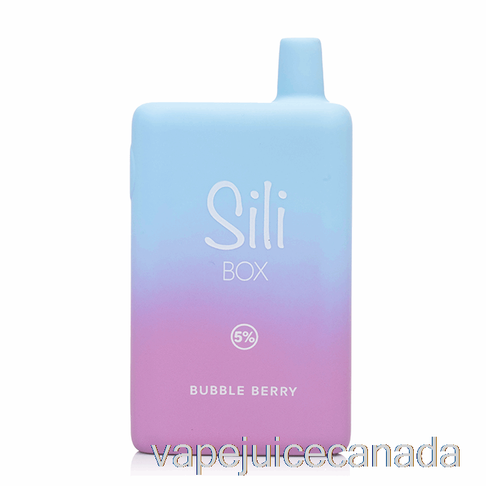 Vape Juice Sili Box 6000 Disposable Bubble Berry